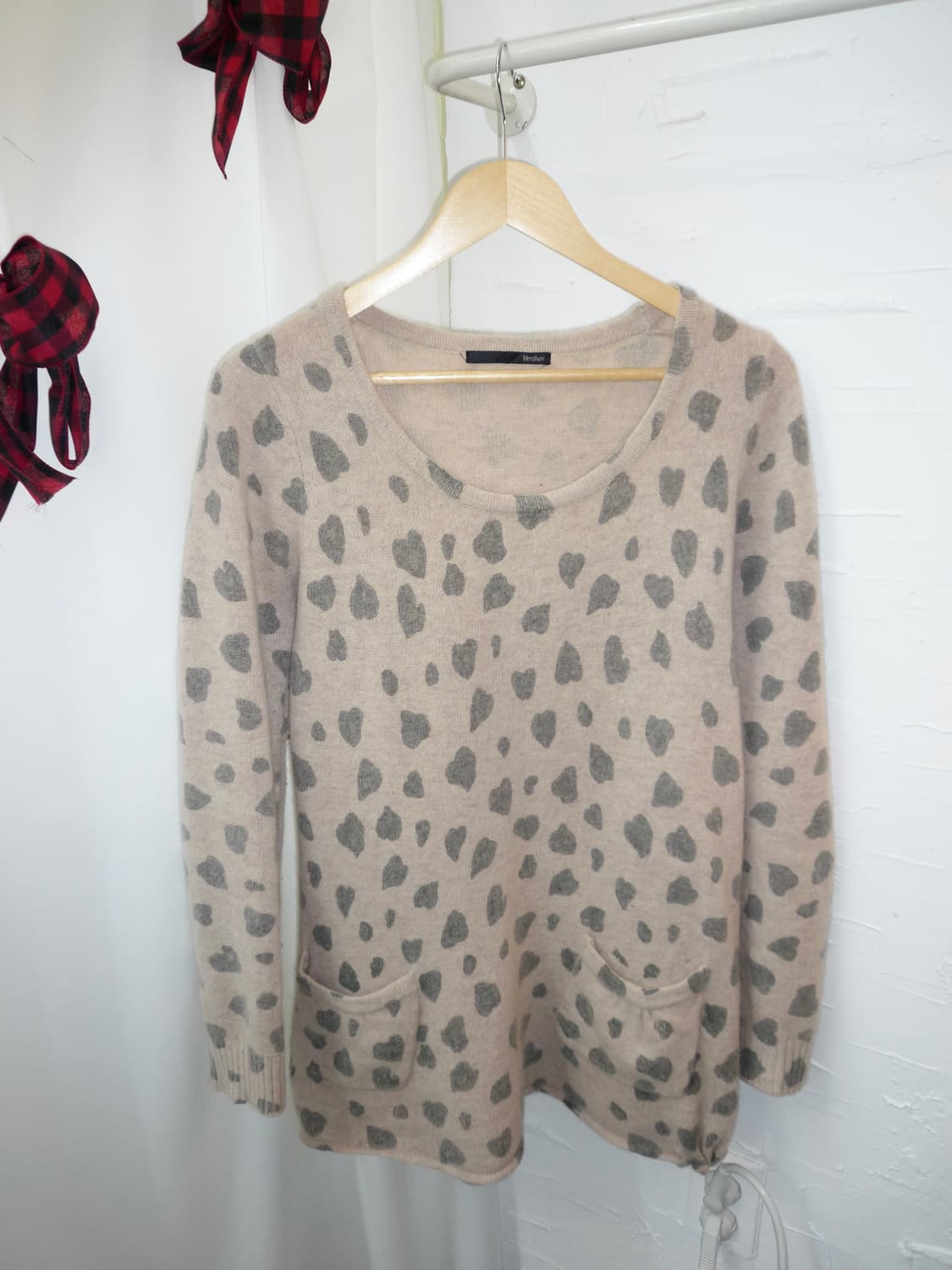 two pocket heart knit 상품이미지6