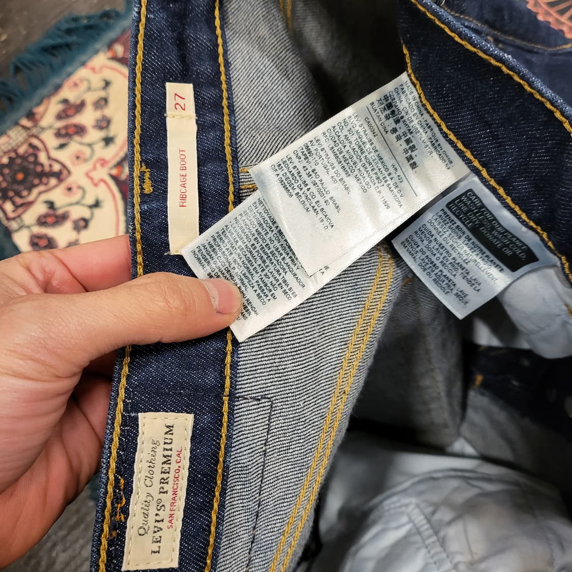 리바이스 부츠컷 청바지 (28) 상품이미지9