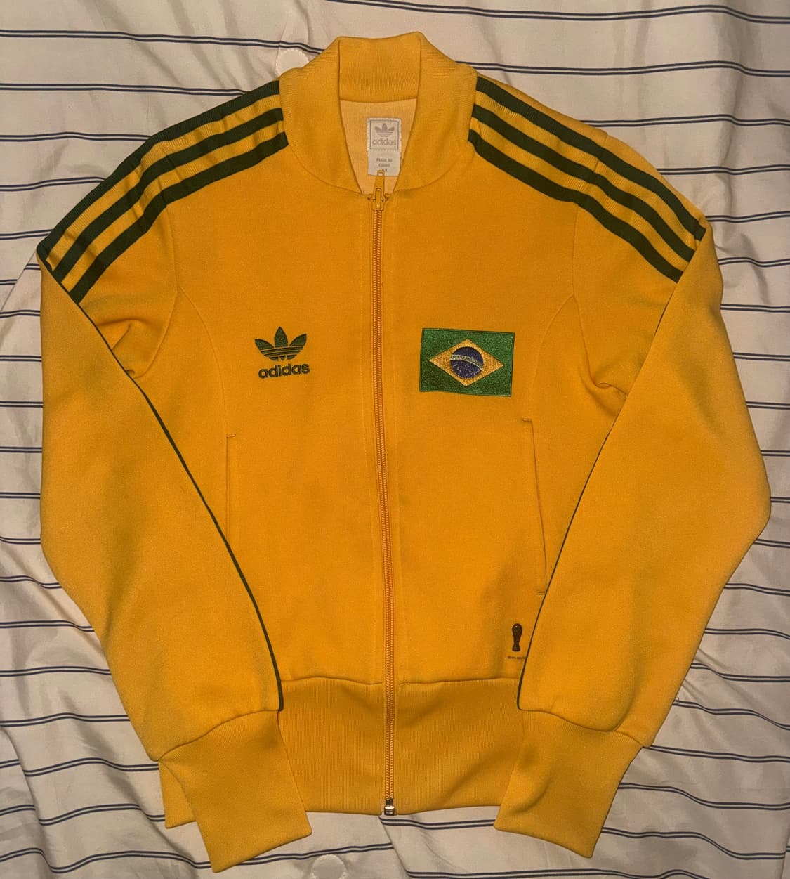 아디다스 2005 브라질 트랙탑 져지 XS 상품이미지1