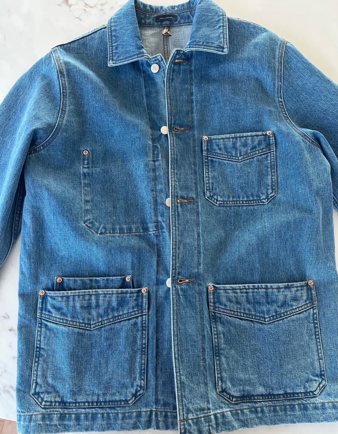 드레익스 데님초어자켓 40사이즈 상품이미지3