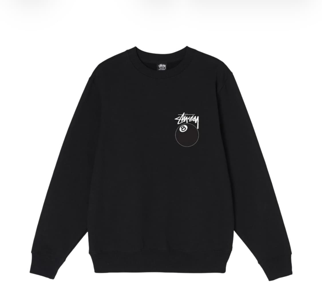 [M] 스투시 8볼 맨투맨 상품이미지2