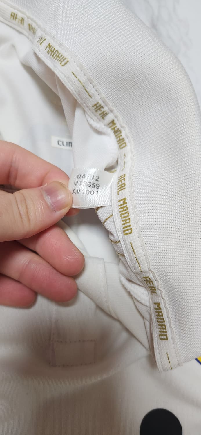 12-13 레알 마드리드 홈 No.14 알론소 아디다스 유니폼 반팔 상품이미지5