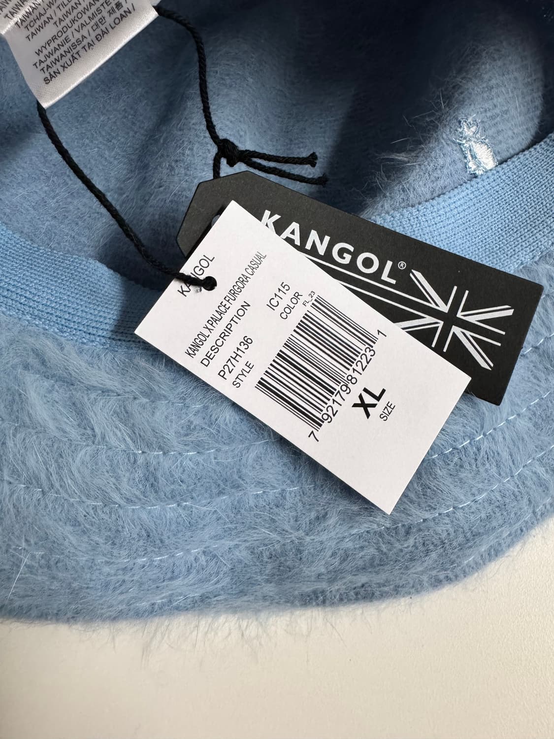 캉골 Palace 앙고라 벙거지 XL 하늘색 상품이미지8