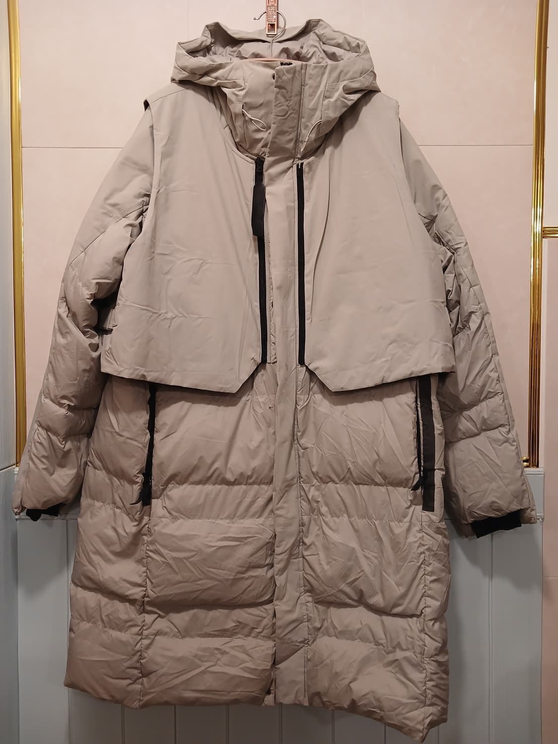 아디다스 정품 남성 롱패딩 2XL 사이즈 상품이미지1