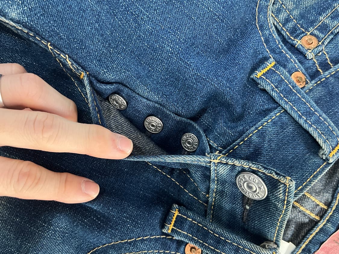 Levis 리바이스 아이코닉 스트레이트 데님 팬츠 상품이미지5