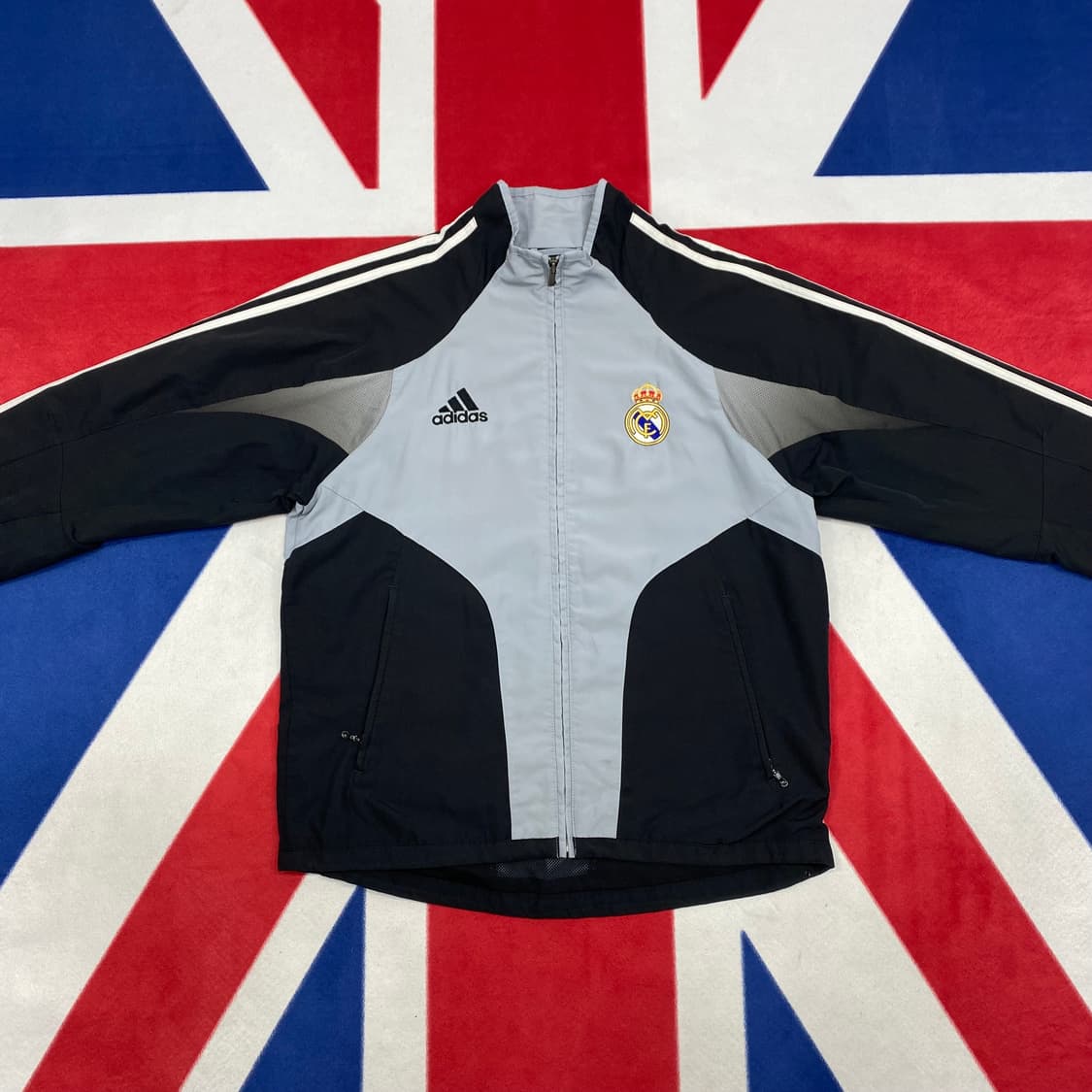 04-05아디다스 레알마드리드 바람막이 90 실측 M  상품이미지2