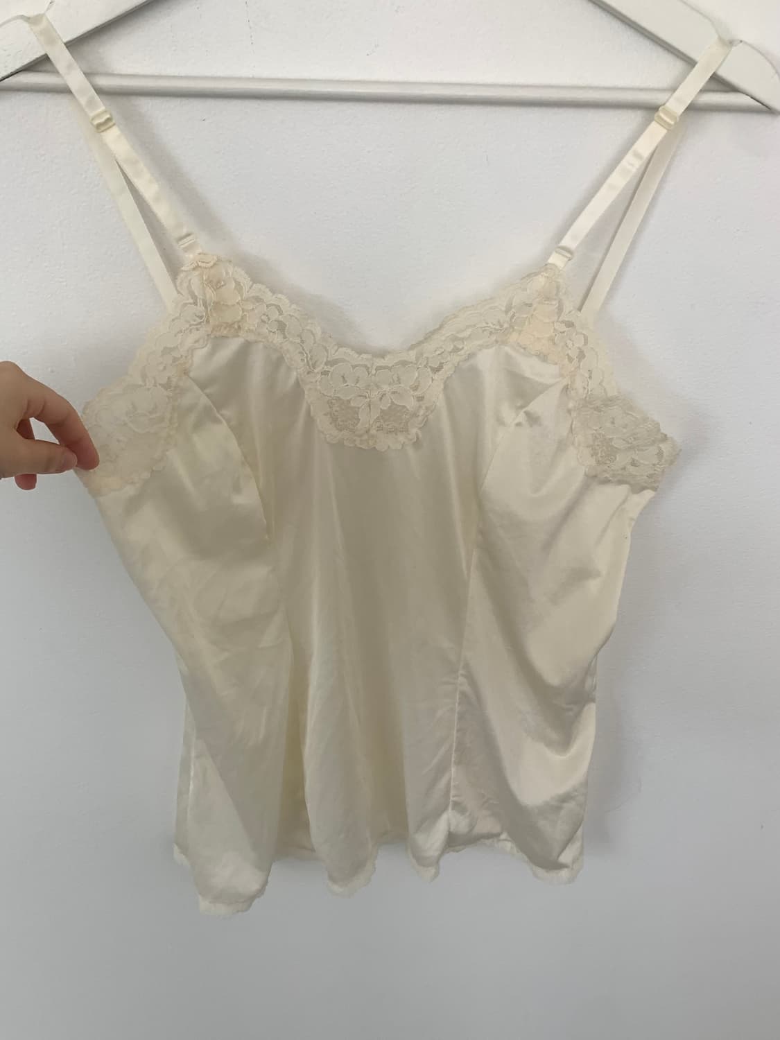 ivory lace slip top 상품이미지2