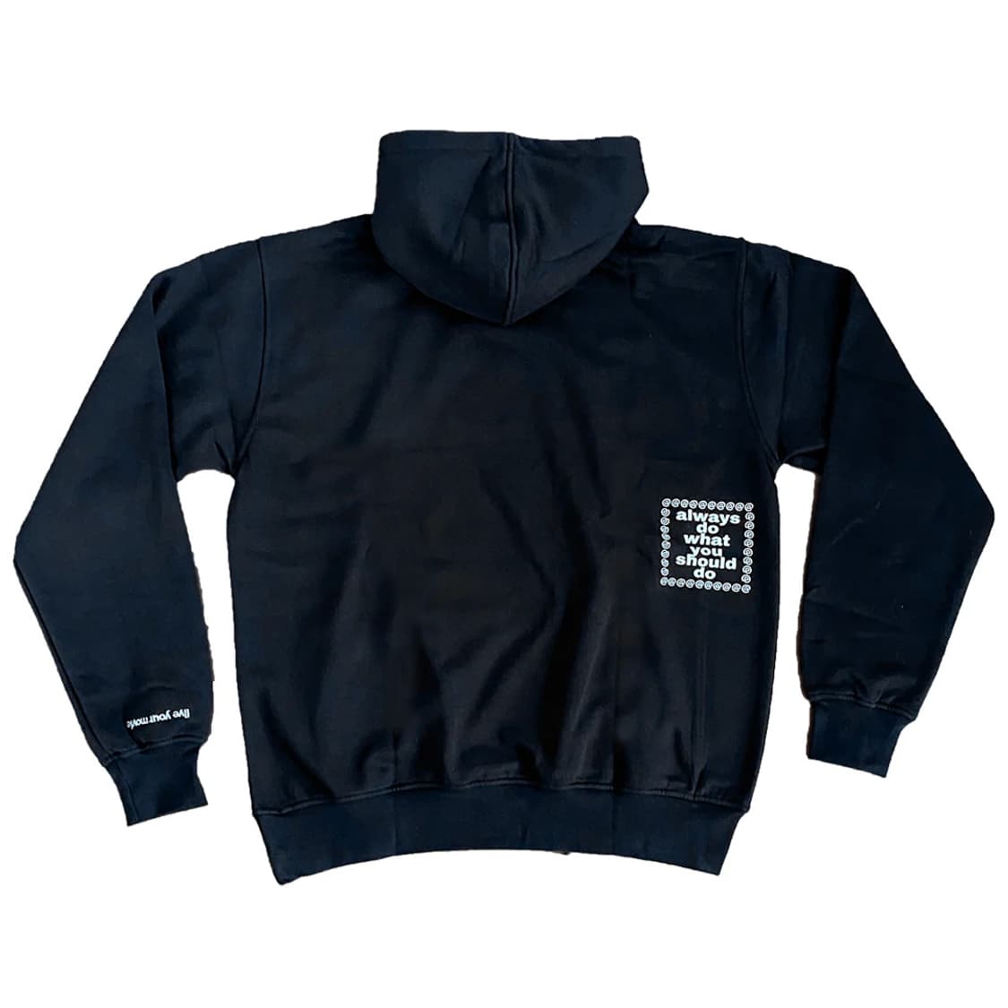 (새상품) [M] adwysd 후드 블랙 + 포스터 상품이미지2