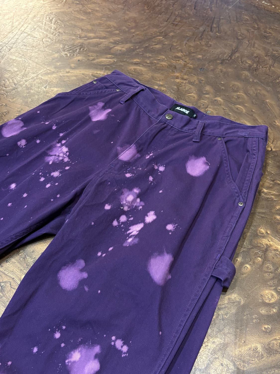 엑스라지 페인팅 코튼 팬츠 상품이미지4