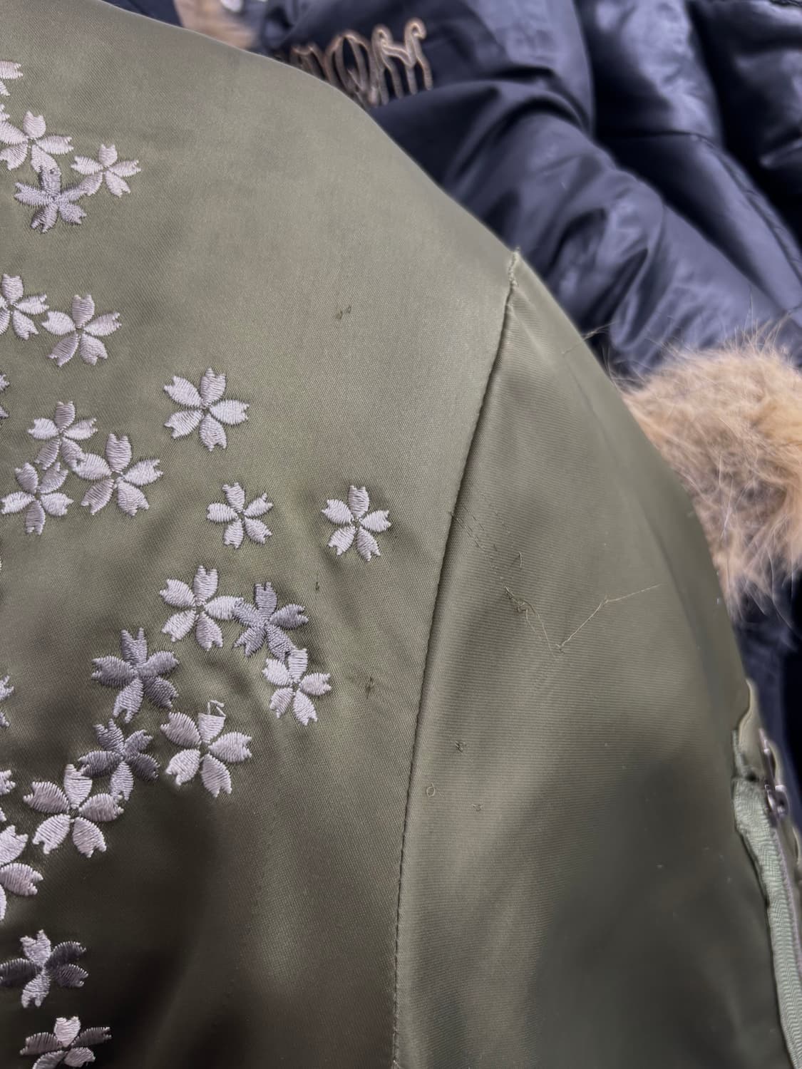 카라쿠리 타마시 오리엔탈 MA-1 자켓 상품이미지7