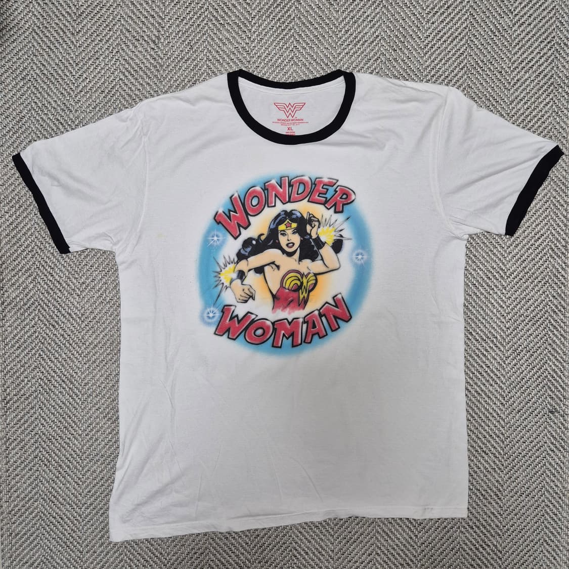 원더우먼 링거 티셔츠 (XL) 상품이미지1