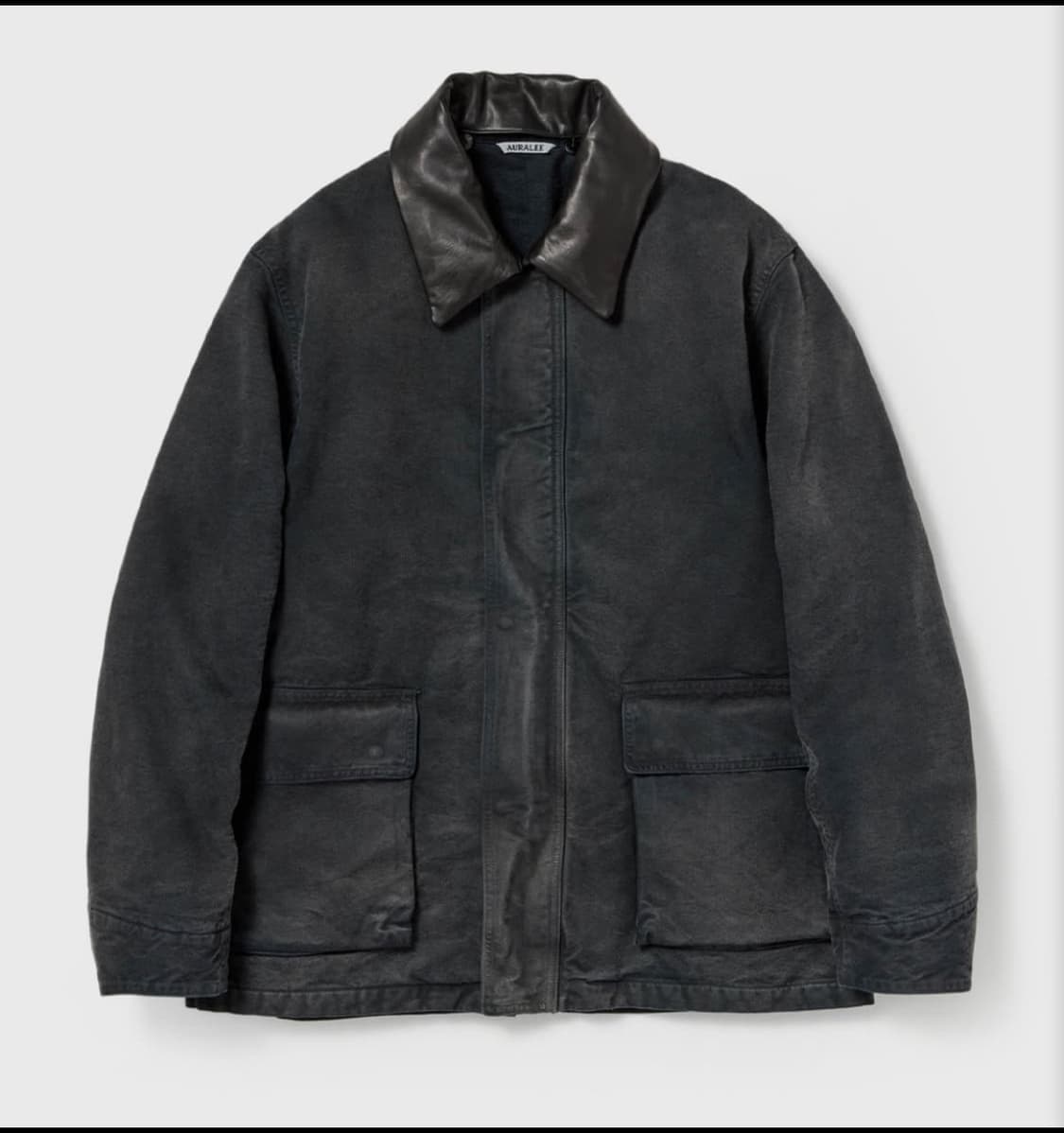 오라리 25aw 프로덕트 다이트 코튼 덕 캔버스 자켓 상품이미지1