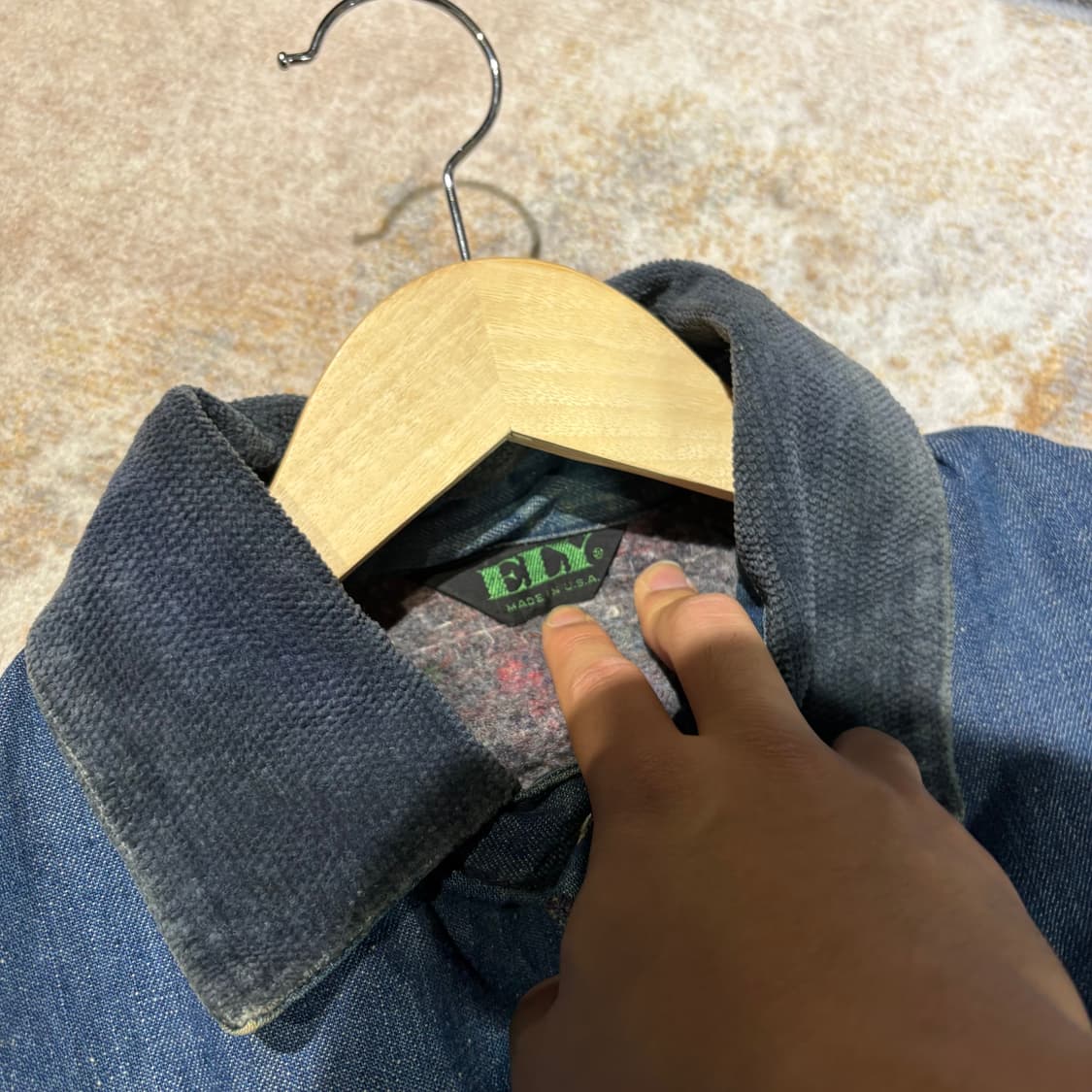 ELY USA 빈티지 포켓 헤비 워크자켓 상품이미지6