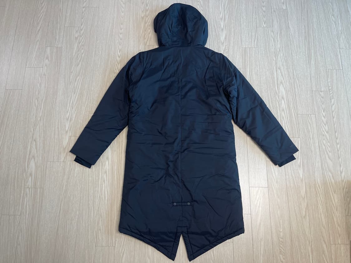 언더아머 UA 롱 코트 벤치 코트 블랙 상품이미지5