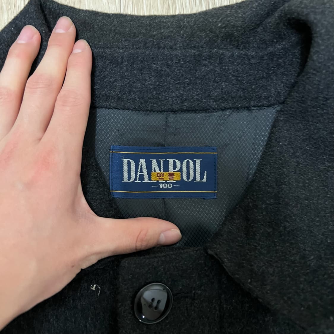 덴폴 남성 클래식 모직 발마칸코트 L/100 상품이미지4