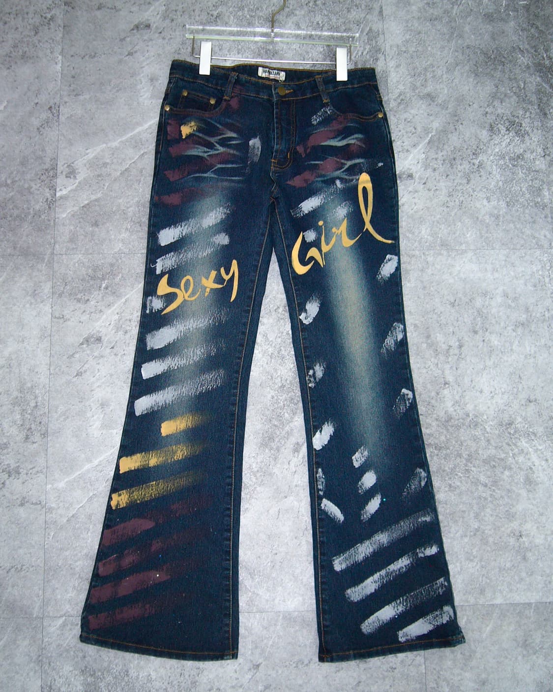 HAPHAZARD Lettering Pants 상품이미지1