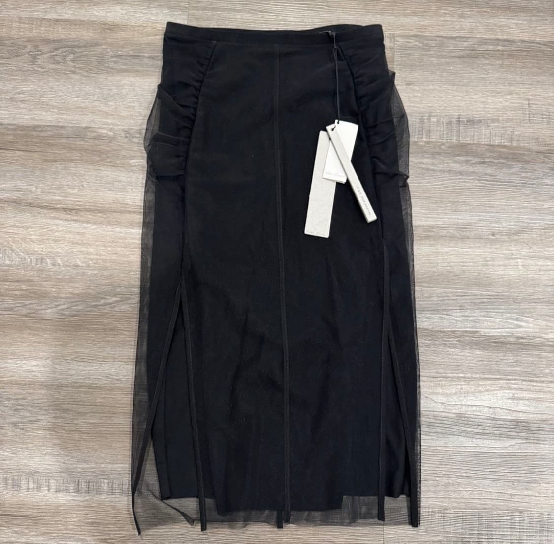 rick owens 릭오웬스 튤 슬릿 스커트 상품이미지5