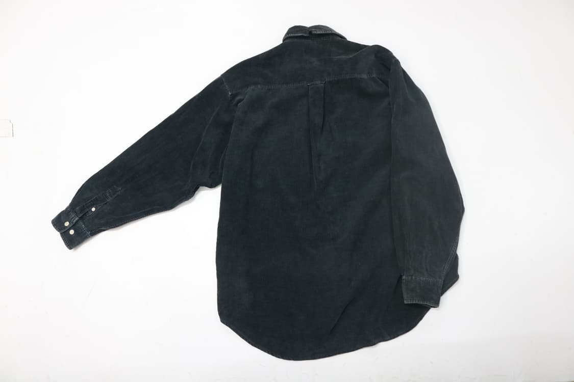 WORKPLANT 워크플랜트 빈티지 다크 네이비 코듀로이 셔츠 (L) 상품이미지6