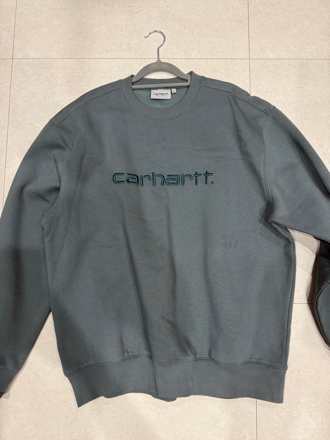 칼하트 wip 맨투맨 그린 상품이미지1