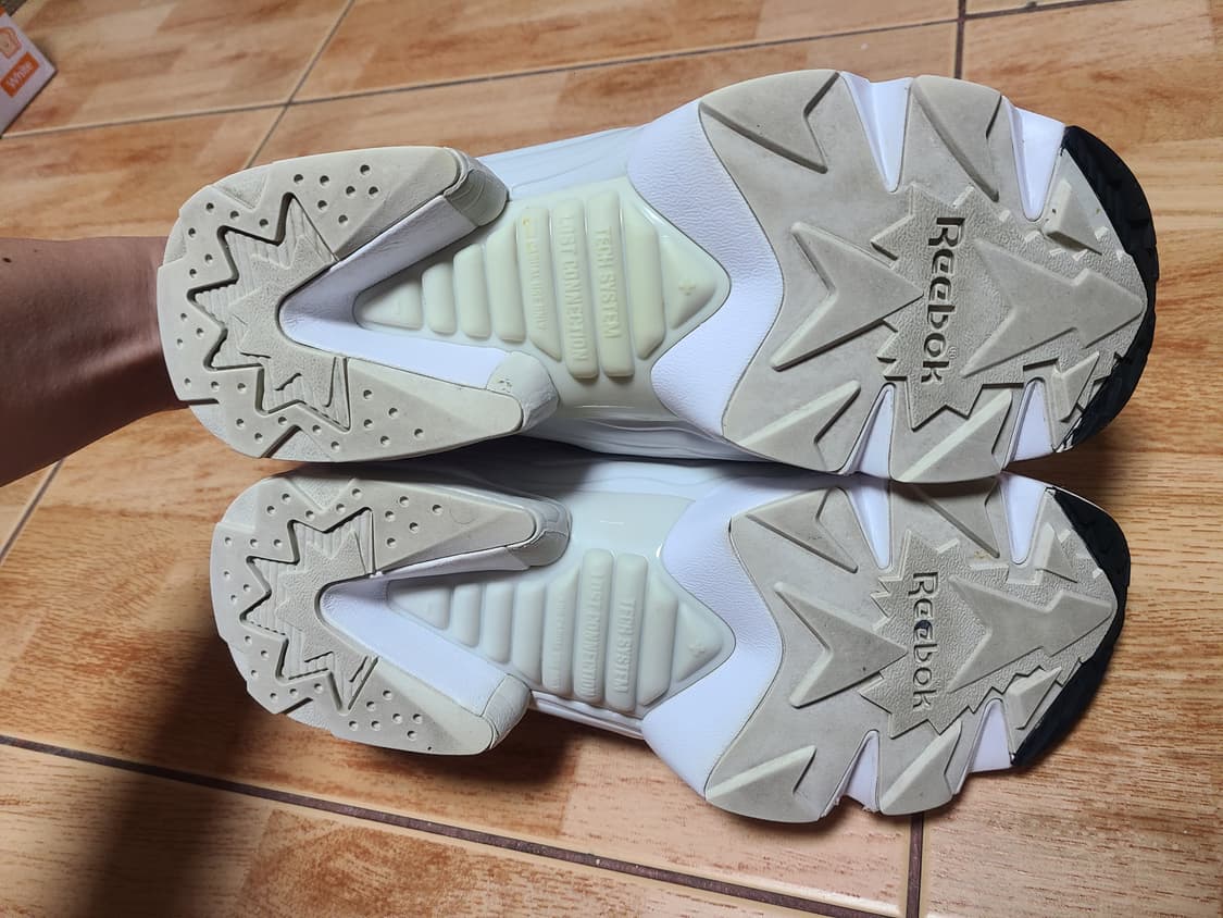 리복 펌프퓨리 샤인화이트 265(260추천) 상품이미지6