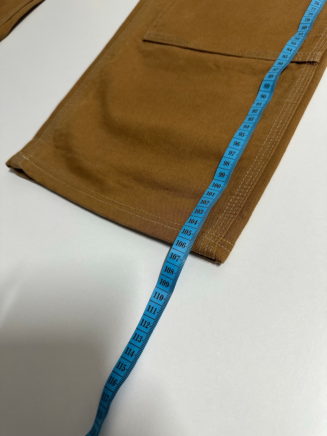 칼하트 더블니 B01 BRN 워크팬츠 33x34 상품이미지6