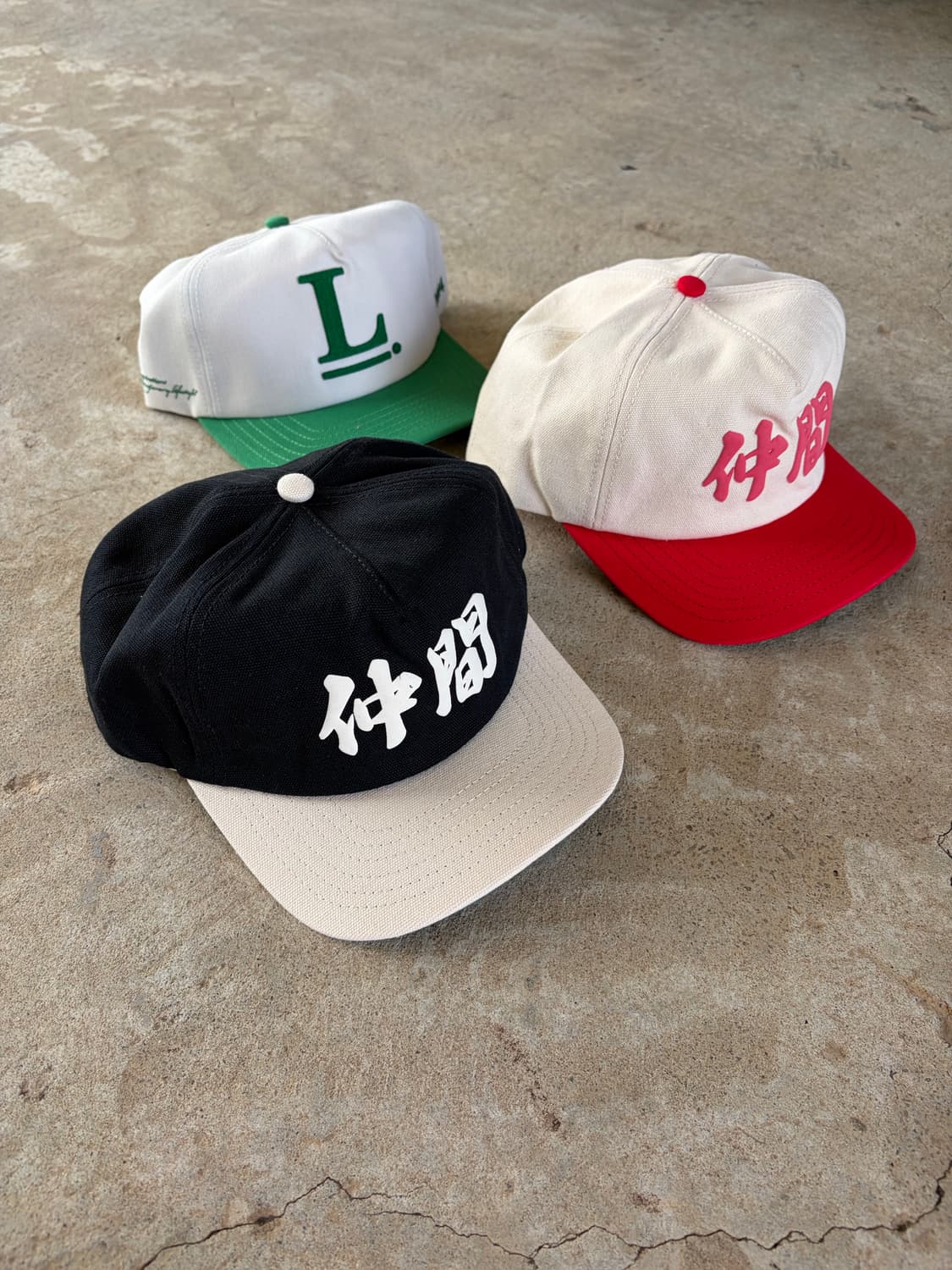 Local space 6패널캡 3종 상품이미지1