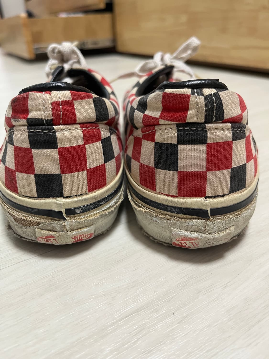 90s 빈티지 반스 체커 에라 상품이미지3