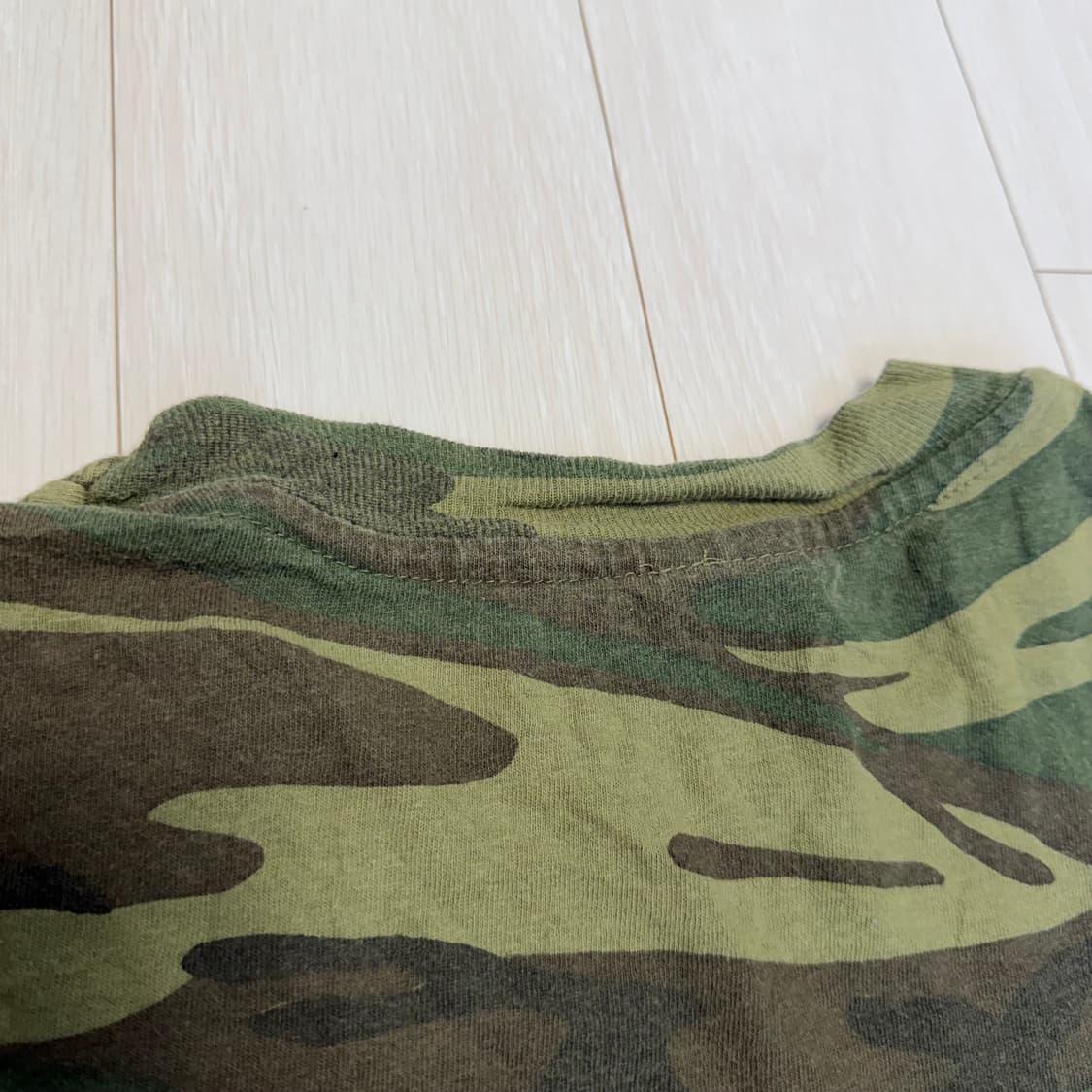 90s Vintage Greenwood Camo T Shirt 상품이미지5