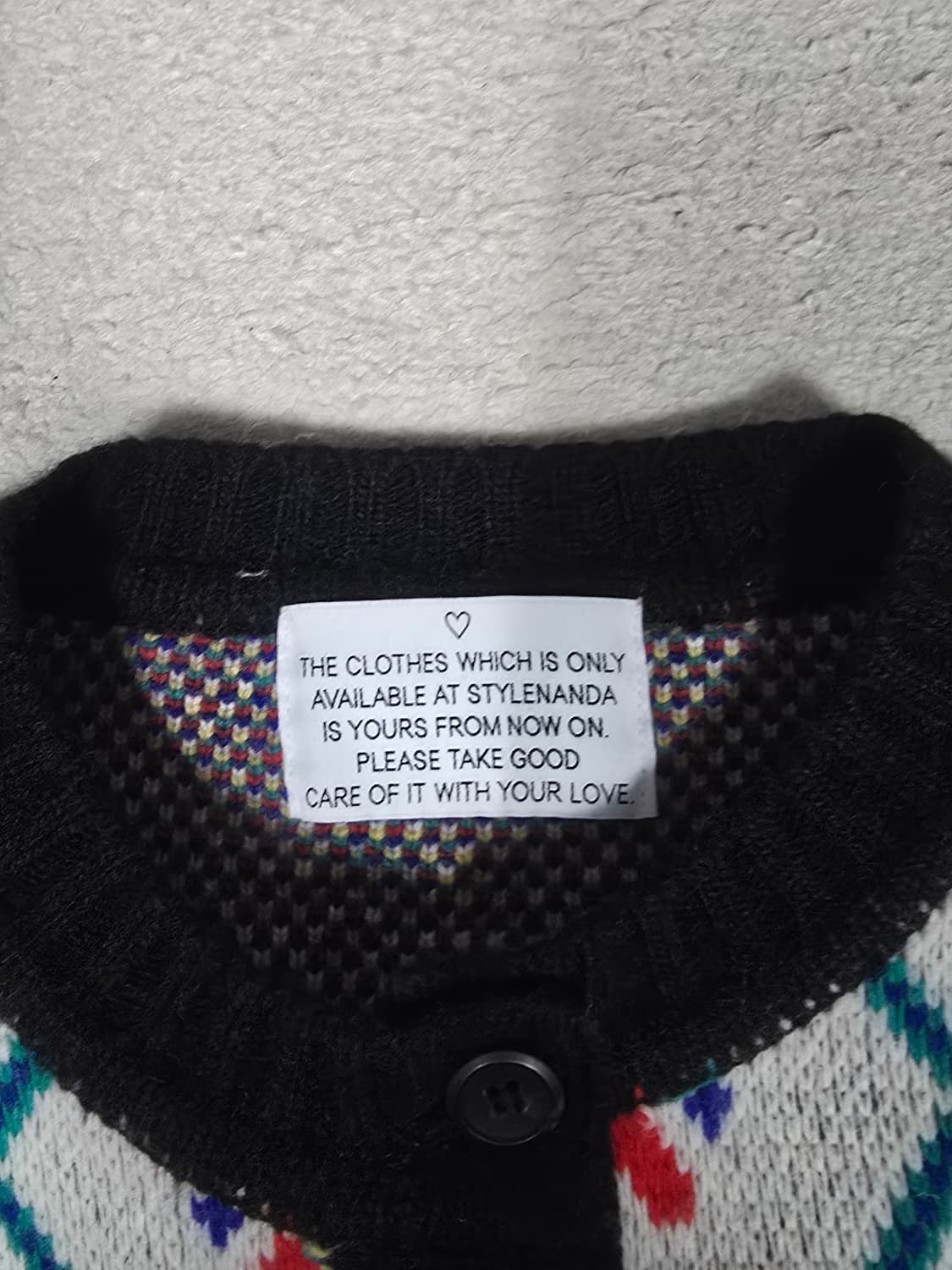 Stulynanda 스타일난다 멀티패턴 가디건 상품이미지6