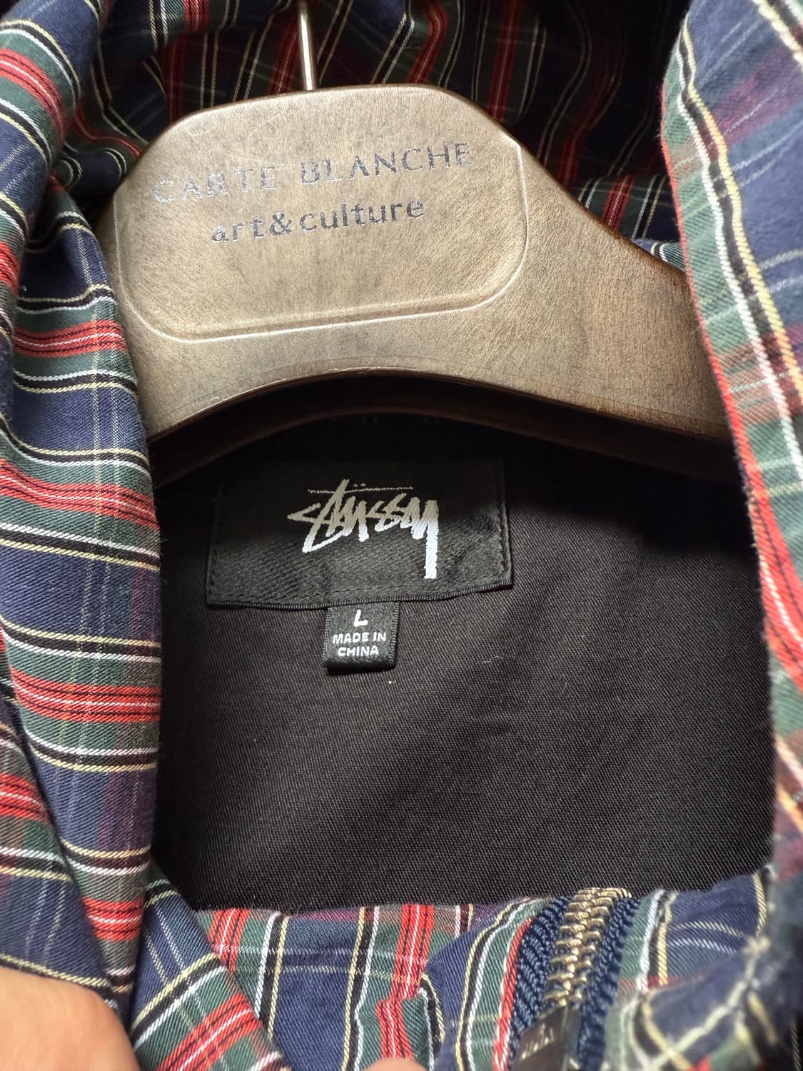 스투시 브러쉬드 코튼 아노락 l  상품이미지4