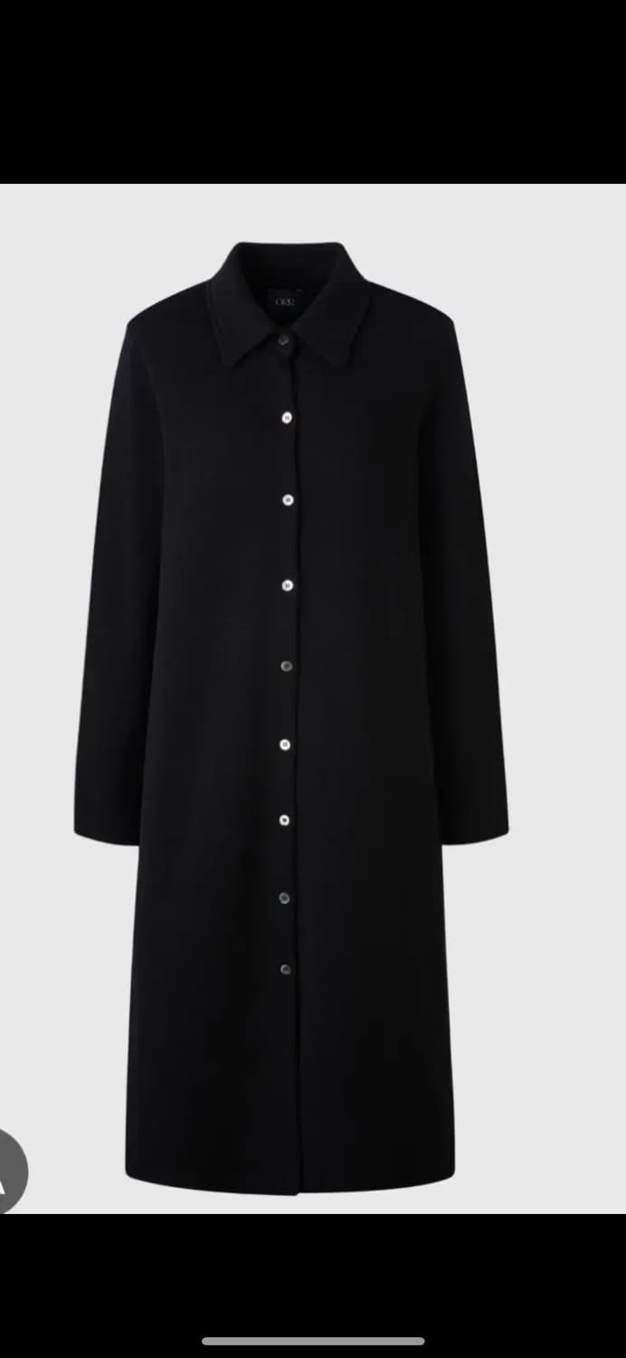 오르 니트 셔츠 드레스 - original 상품이미지1