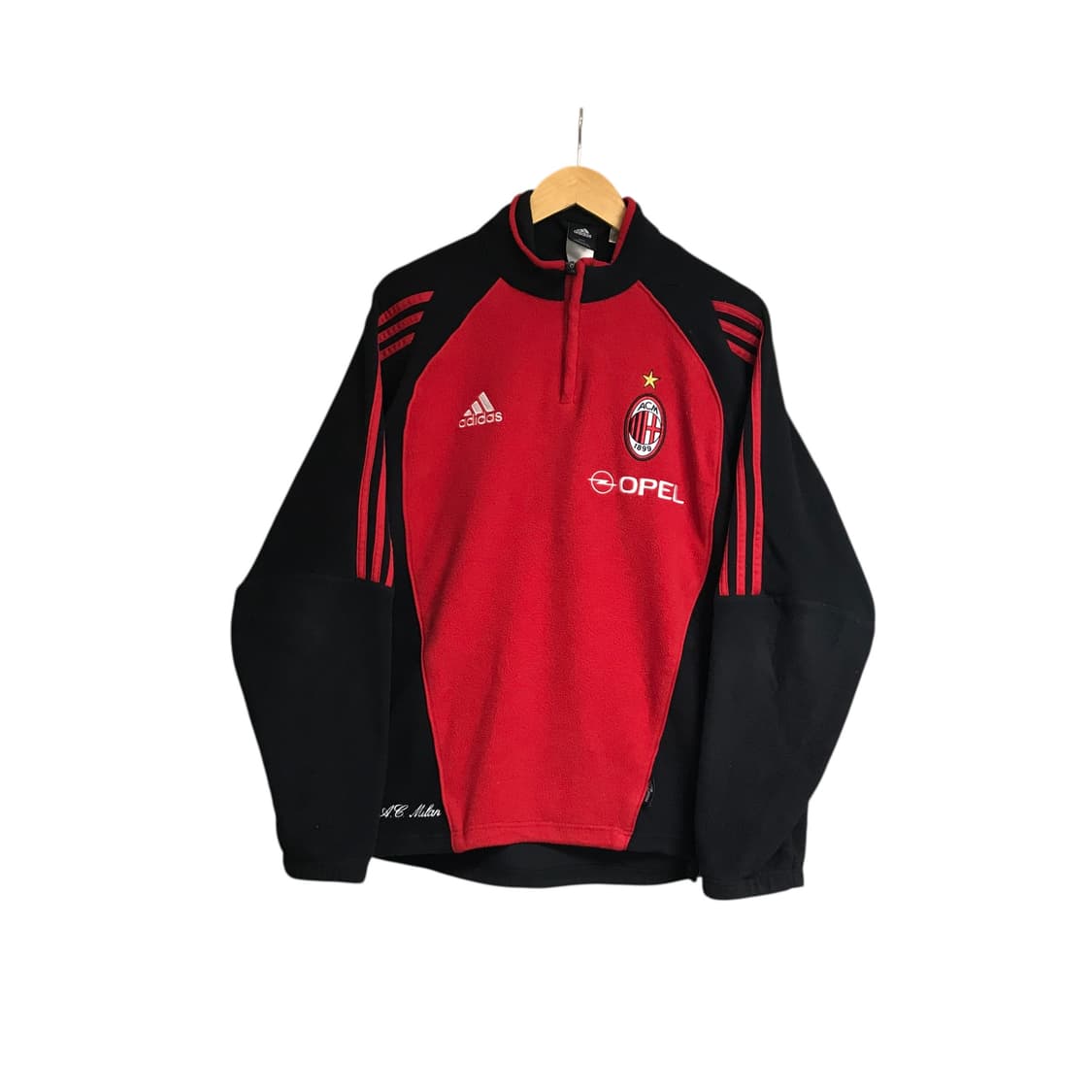 아디다스 ac밀란 05-06 후리스 한정판 반집업 상품이미지2