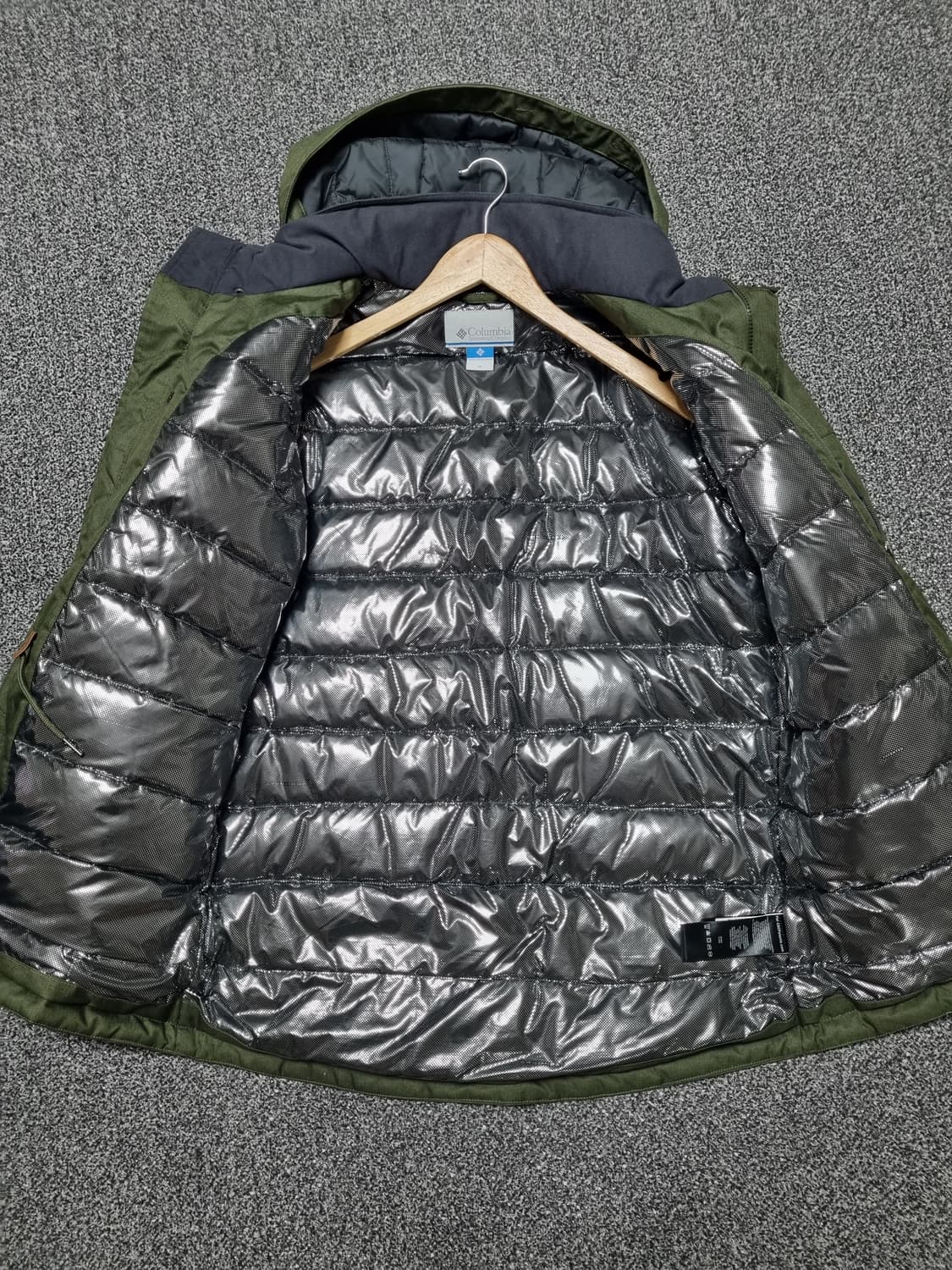 콜롬비아 남성 하프패딩 상품이미지6