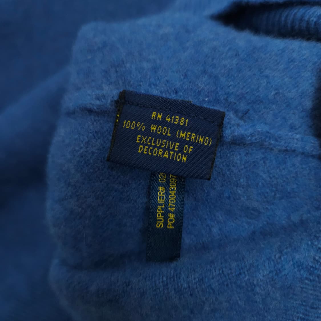 폴로 랄프 로렌 신형 메리노울 니트 XS 상품이미지5
