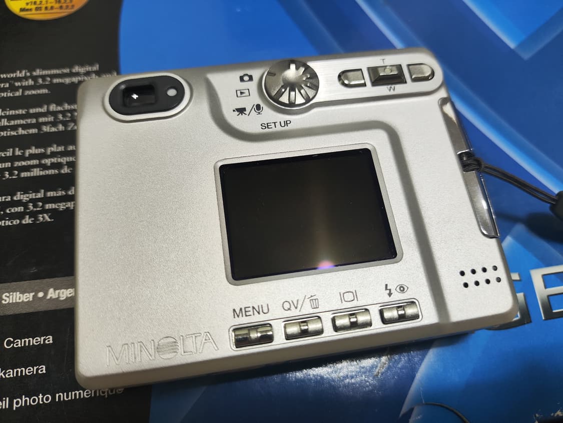 미놀타 디미지 XT Minolta Dimage XT 실버 풀박스 카메라 상품이미지4