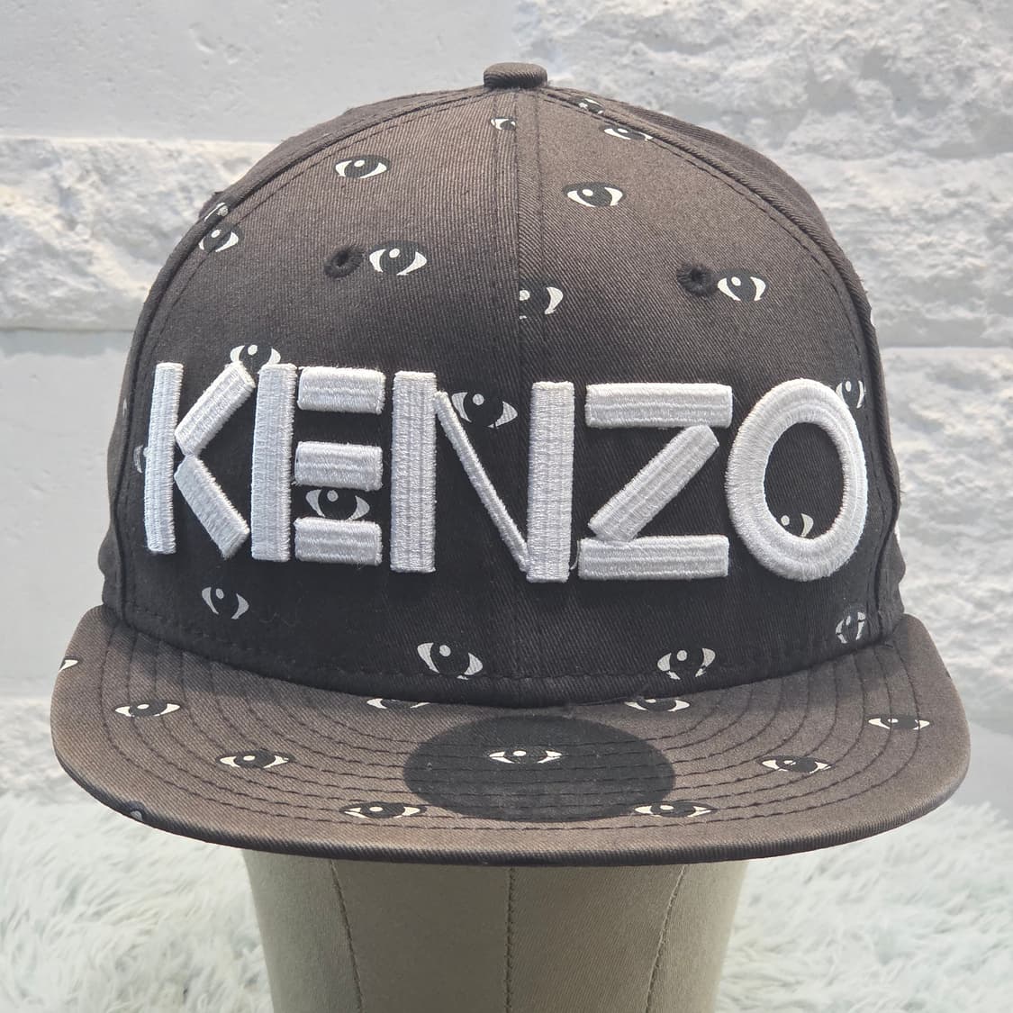 p8-1:겐조(KENZO)x뉴에라59FIFTY 아이 패턴 캡 57.7cm 상품이미지2