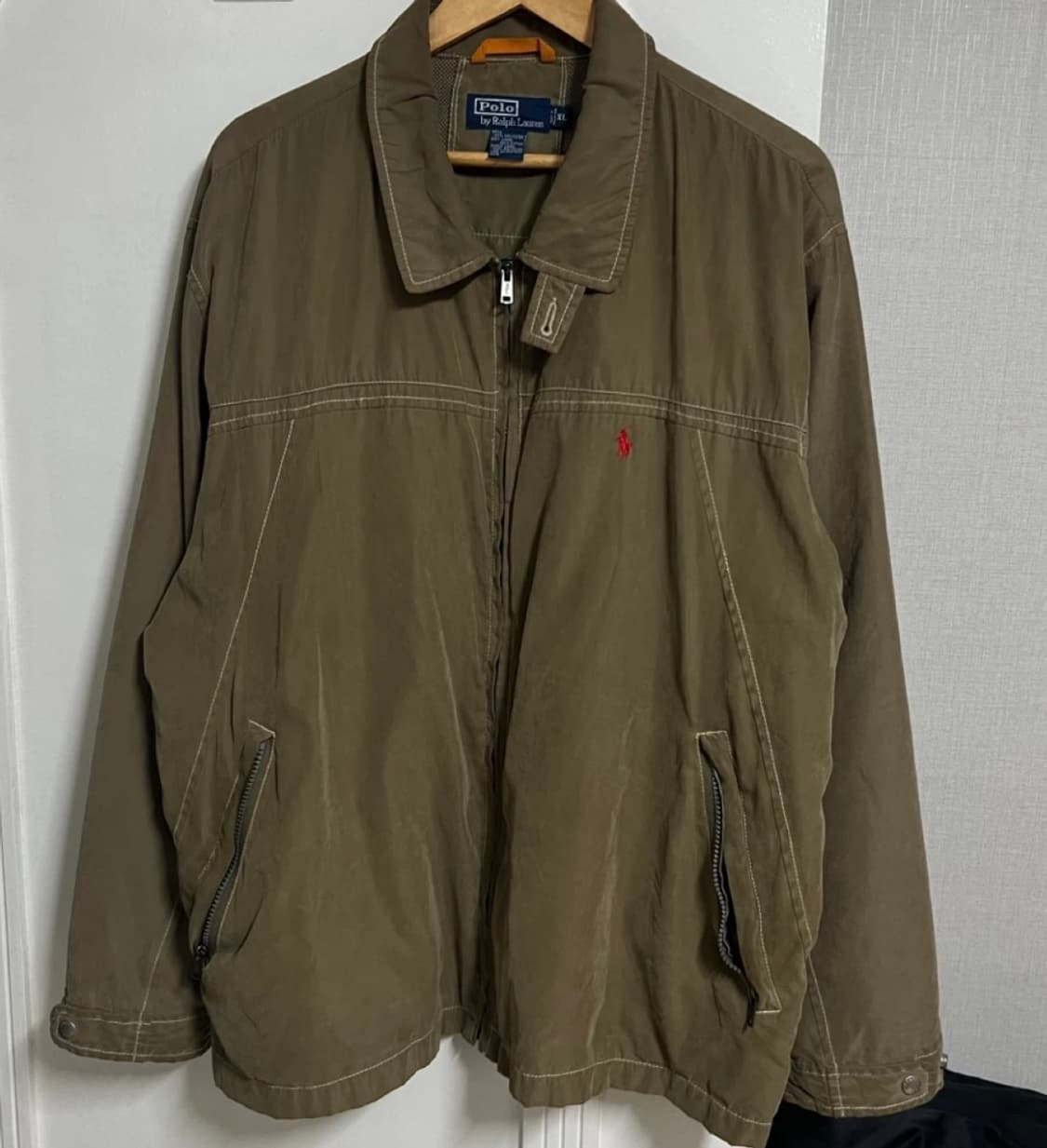 [폴로/빈티지] 카키 블루종 / XL 상품이미지1