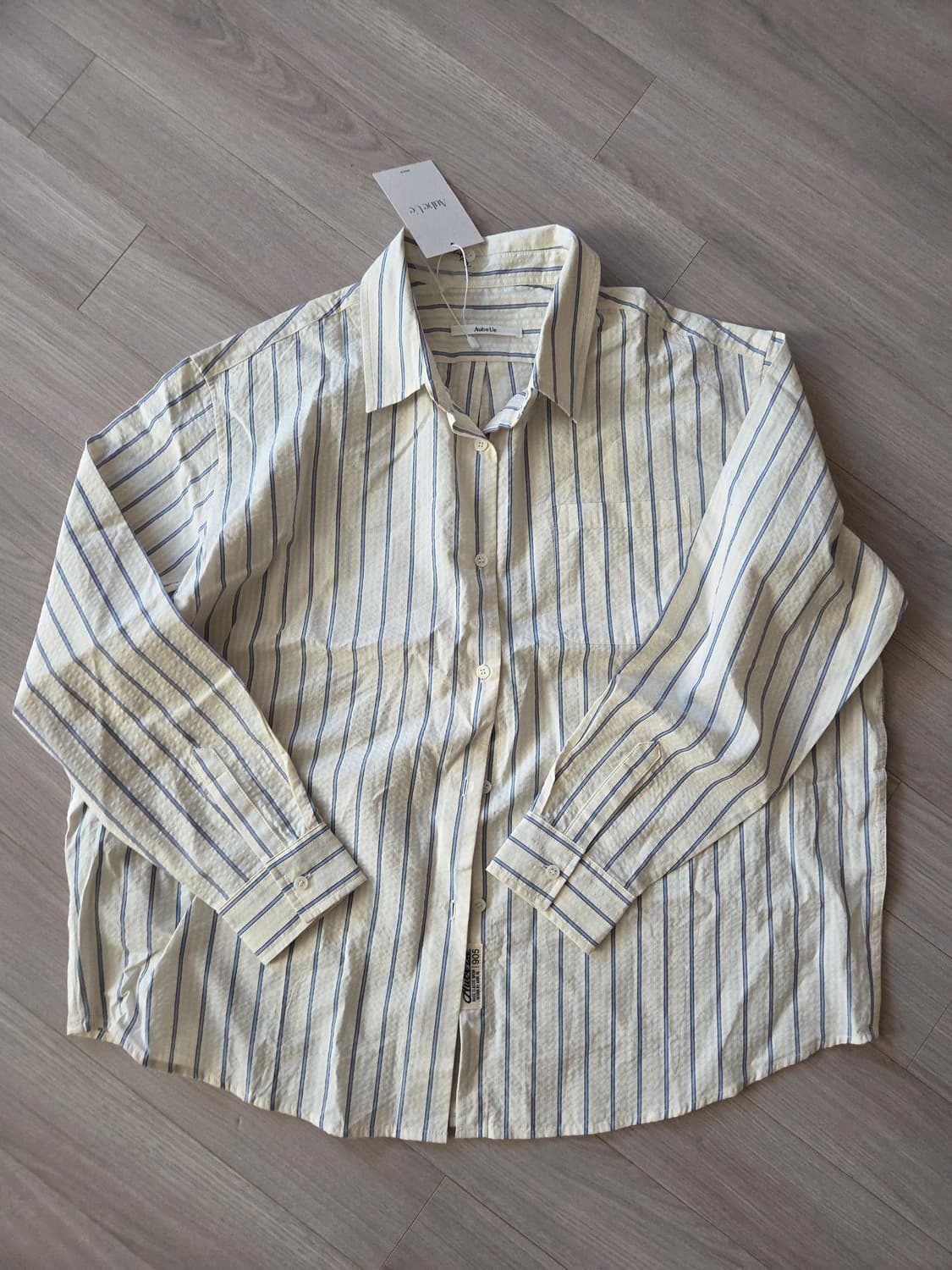 오브유이.코튼 셔츠 상품이미지4