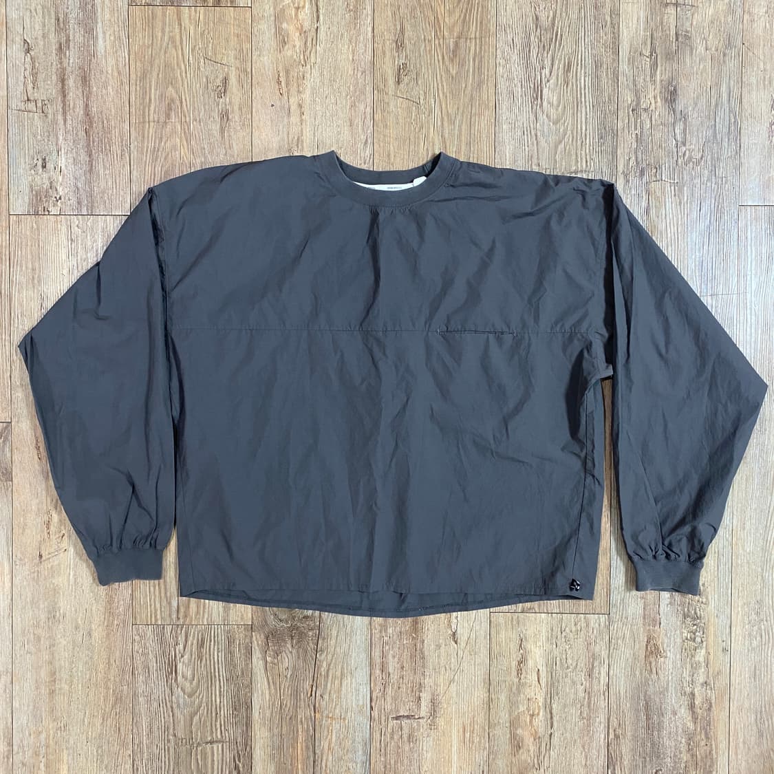 유니폼브릿지 가먼트다이 롱슬리브 나일론 셔츠 그레이 XL 상품이미지1