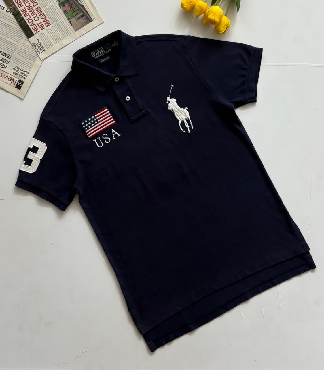 Polo 폴로랄프로렌 치프키프 USA 빅포니 카라티  상품이미지1