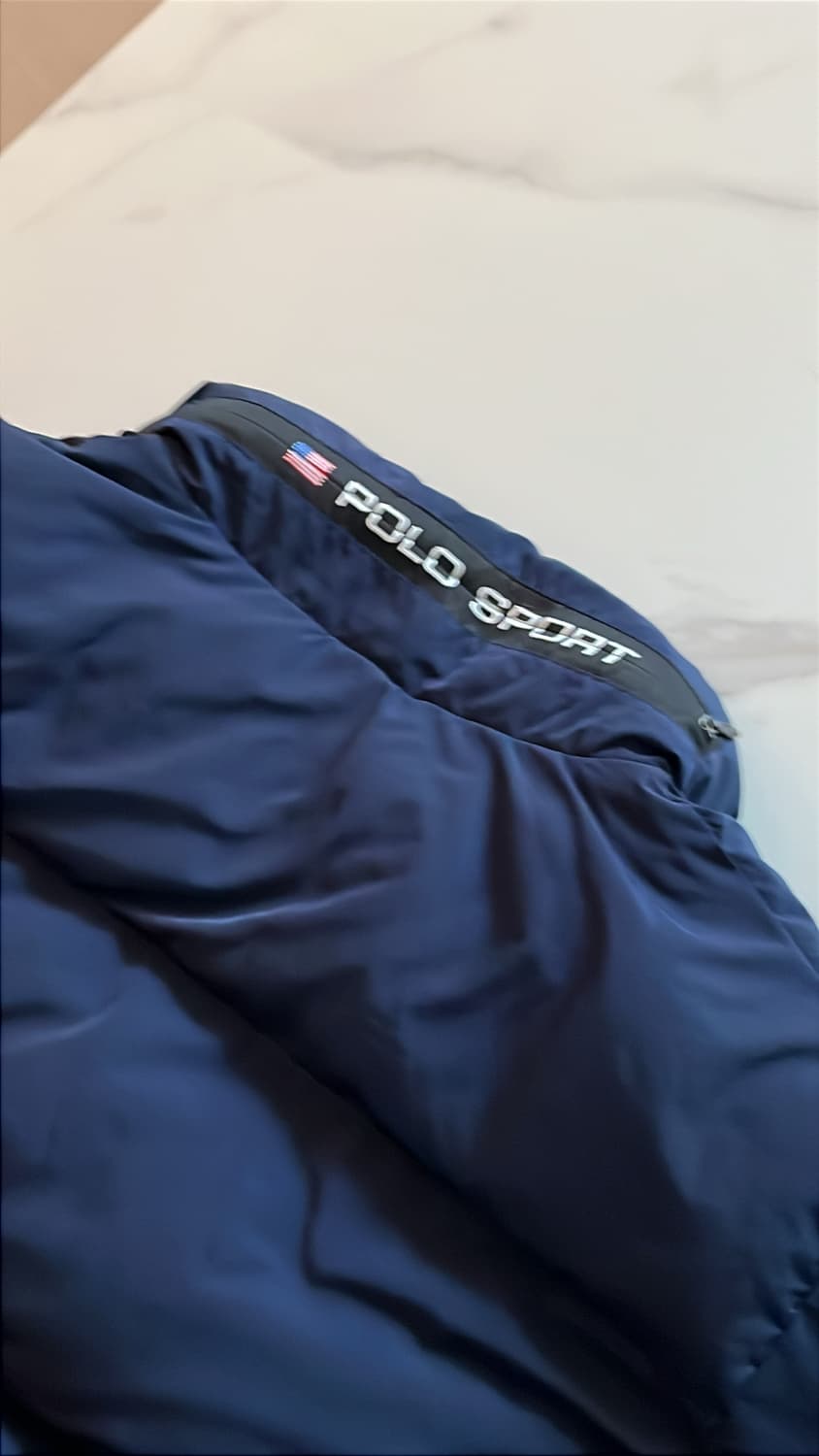 폴로 스포츠 어두운 네이비 패딩 L 100 상품이미지4
