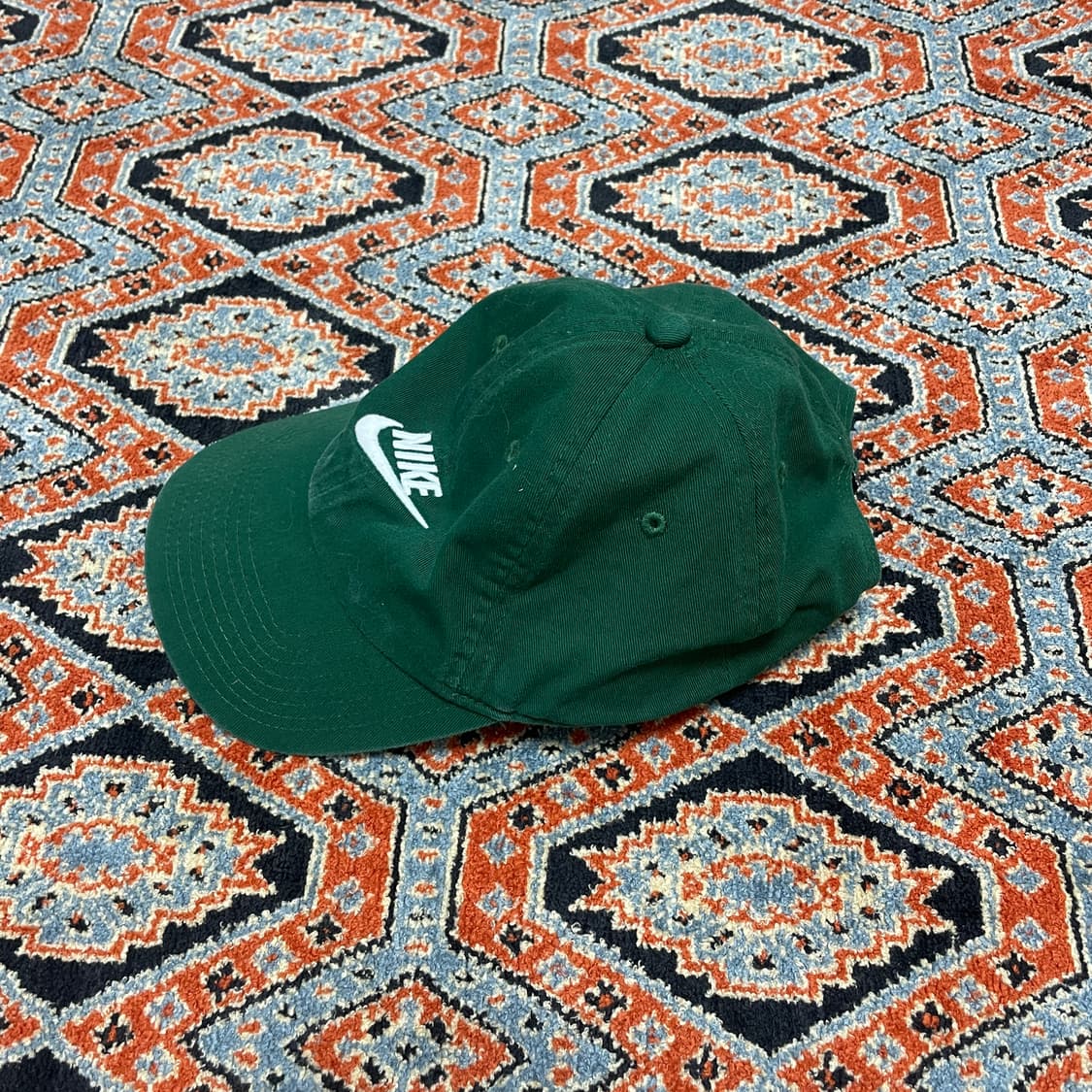 나이키 스펠로고 그린 볼캡 모자 FREE 상품이미지2