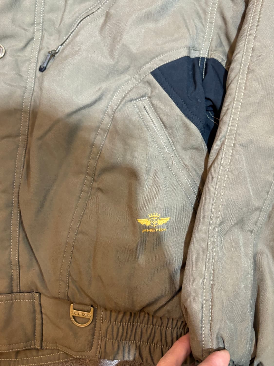 PHENIX 피닉스 90s 아카이브 올드스쿨 봄버 점퍼 자켓 L사이즈 상품이미지4