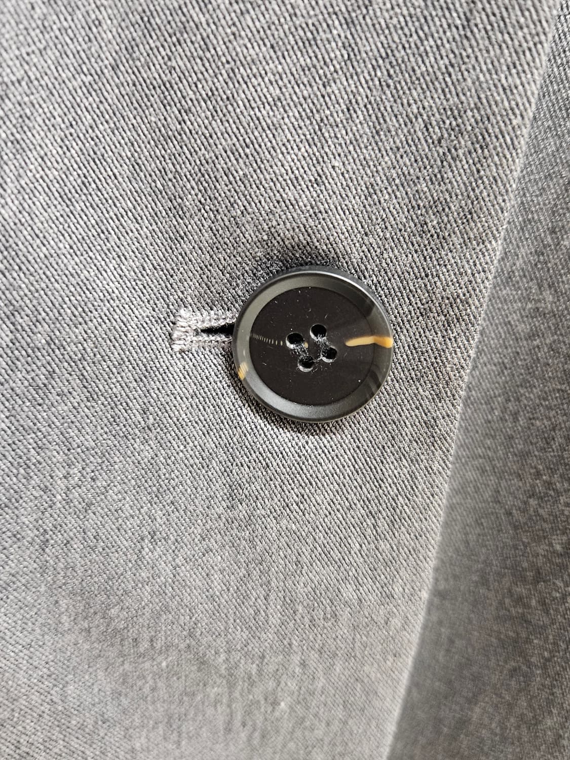 빅사이즈 88~110 공구우먼 여름 간절기용 회색 기본 자켓 상품이미지2