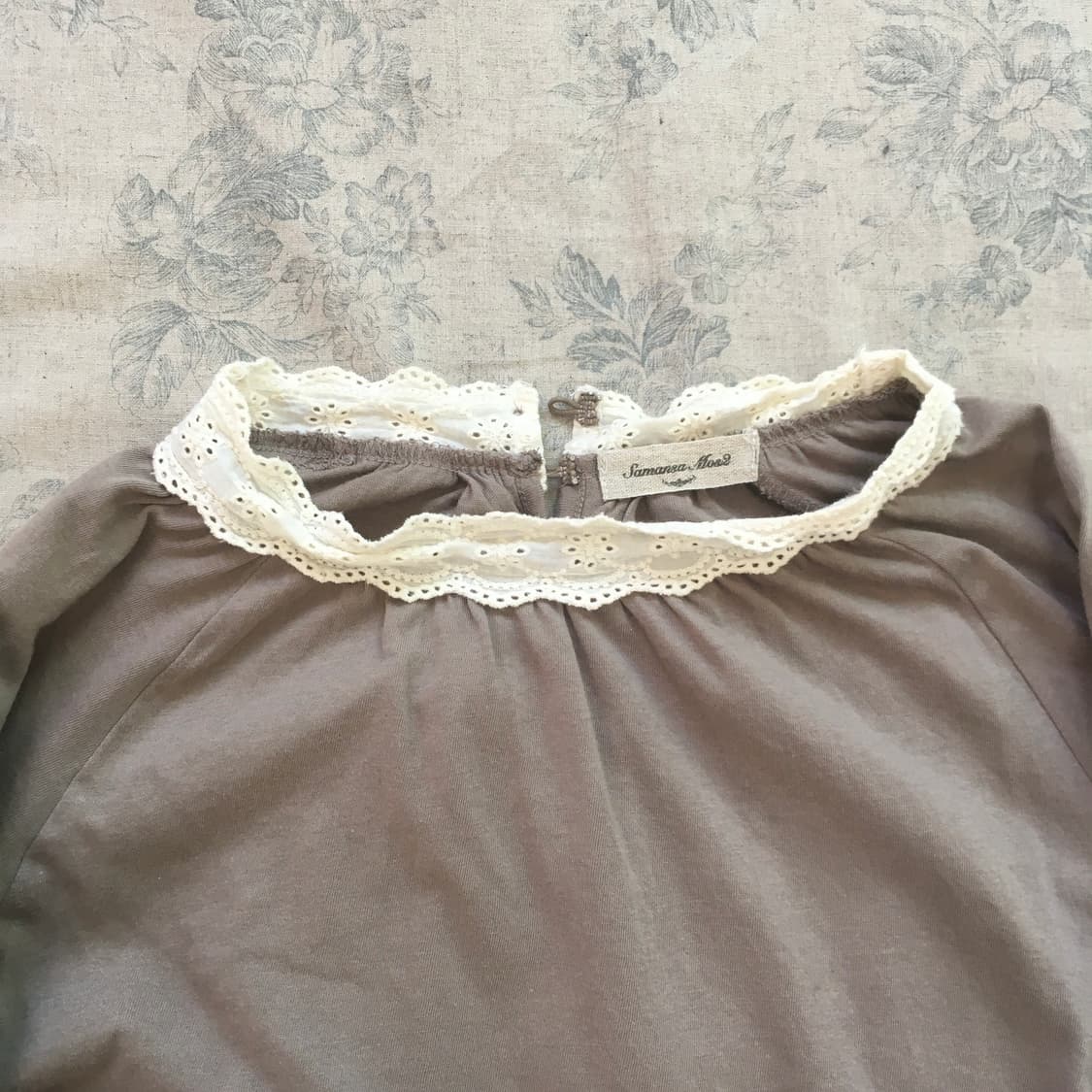 사만사모스투 코코아 모리 레이스 티셔츠 상품이미지8