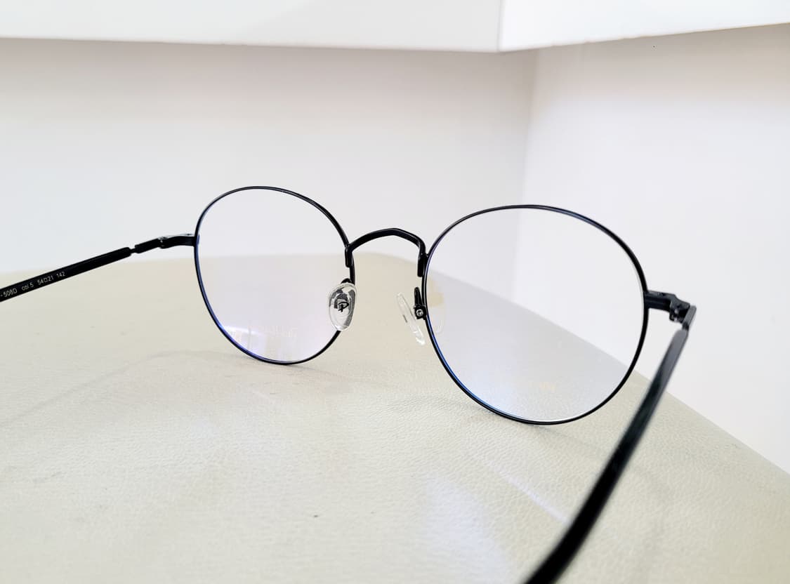 폴휴먼안경(PHF508D 블랙원형 빅) 상품이미지7