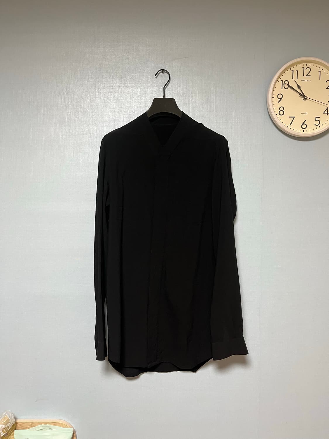 릭오웬스 울 실크 셔츠 가디건 상품이미지2