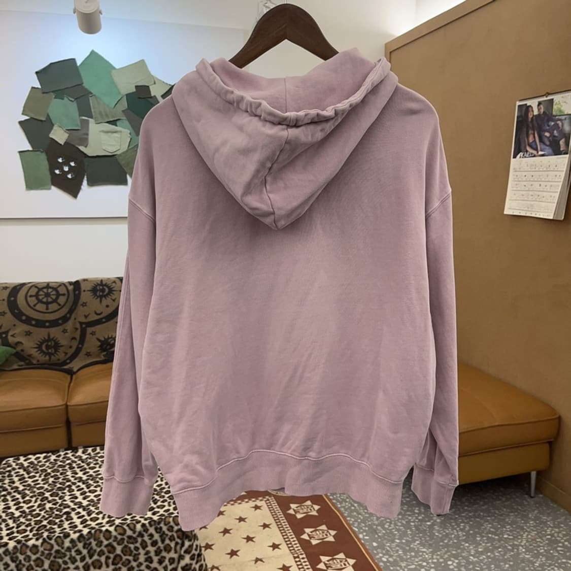 마리테 프랑소와 저버 아플리케 로고 딸기우유 후드티 C09229 상품이미지4