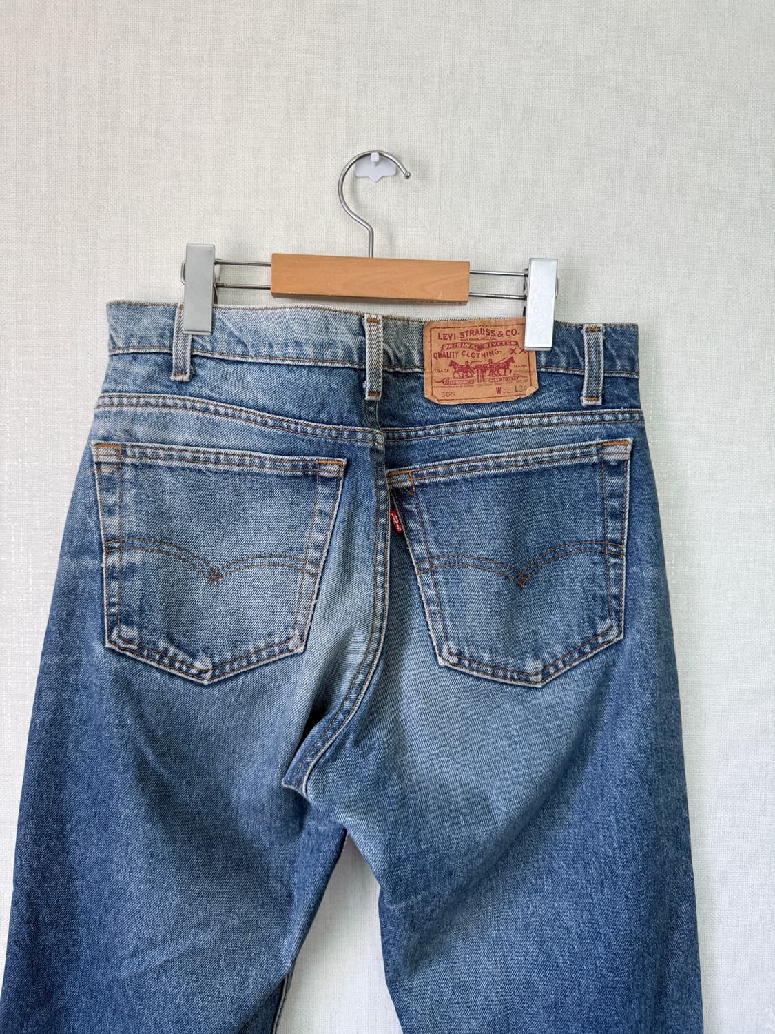 80s made in usa levis 505 32x34 상품이미지4
