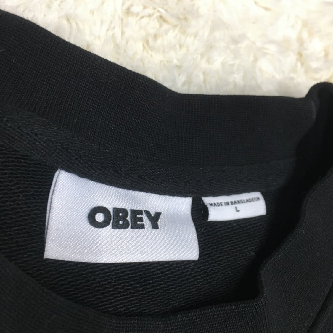 오베이 백로고 맨투맨 BB15 상품이미지3